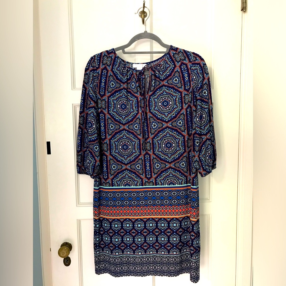 Paisley shift dress, 2P